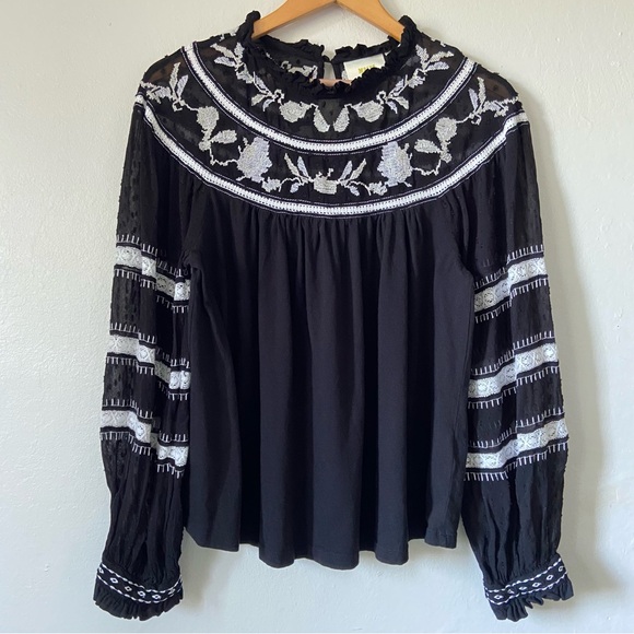 Anthropologie Maeve Winona Lace Top - Picture 4 of 15